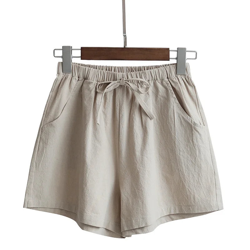 Women’s Casual High-Waist Summer Shorts – Breathable & All-Match